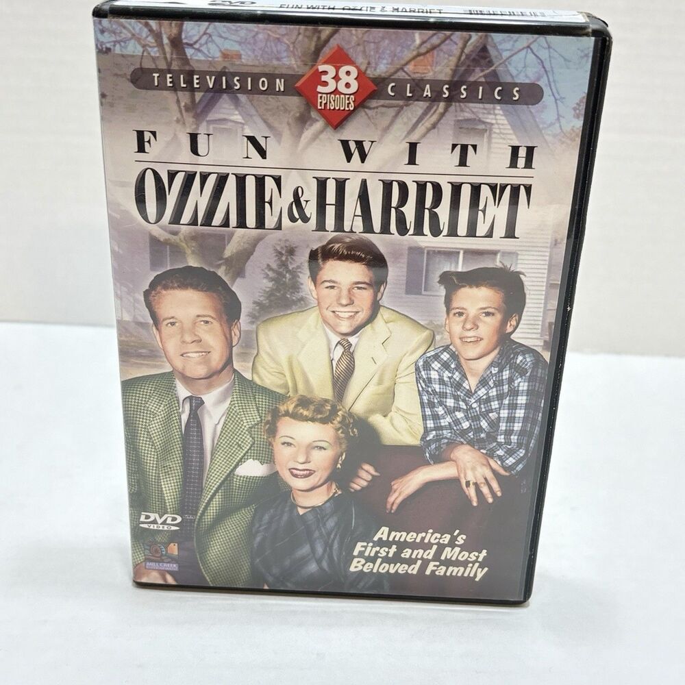 Fun With Ozzie & Harriet (DVD, 2007, 4-Disc Set) Excellent - TV Series 38 Episod